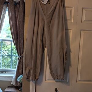 Beige Cargo Pants